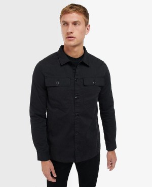 Barbour Adey Overshirt μαυρα | BABO87651