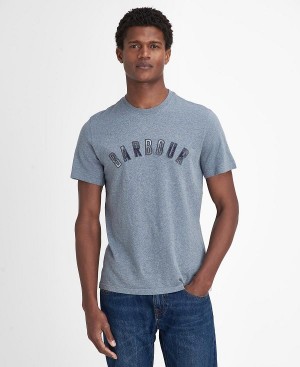 Barbour Ancroft T-shirt γκρι | BABO88397