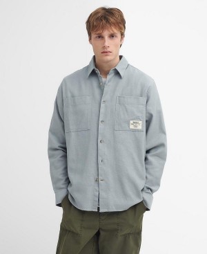 Barbour Angelo Relaxed Long-sleeved Shirt μπλε | BABO87922