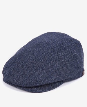 Barbour Barlow Flat Cap σκουρο μπλε | BABO89015