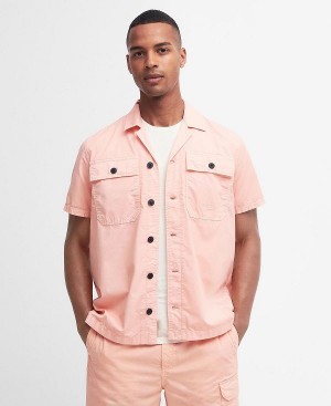 Barbour Belmont Regular Short-sleeved Shirt κοραλι | BABO87741