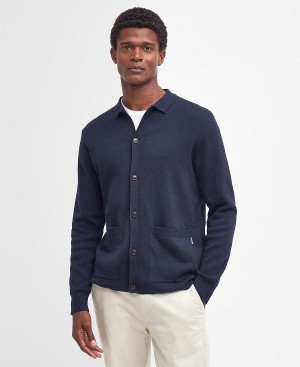 Barbour Brigends Cardigan σκουρο μπλε | BABO88615