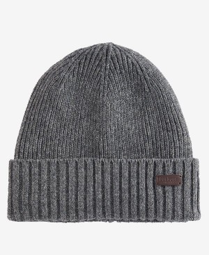 Barbour Carlton Beanie γκρι | BABO89038