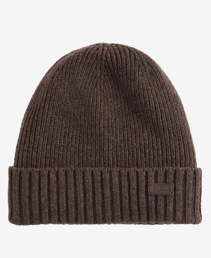 Barbour Carlton Beanie σοκολάτα | BABO89043