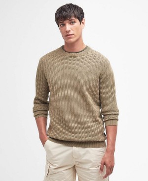 Barbour Cathil Crew Neck Jumper σκουρο μπλε | BABO88616