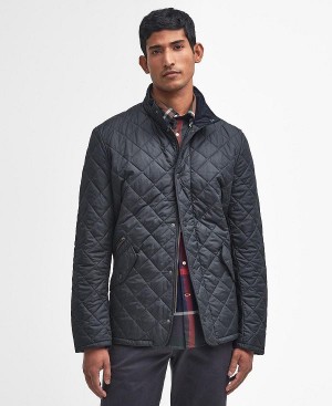 Barbour Chelsea Sportsquilt Jacket σκουρο μπλε | BABO87319