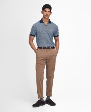 Barbour Comfort Stretch Tailored Trousers Μπεζ | BABO88811