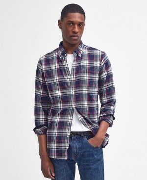 Barbour Crossfell Tailored Fit Shirt πρασινο | BABO87802