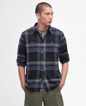 Barbour Dartmouth Tailored Shirt μαυρα | BABO87674