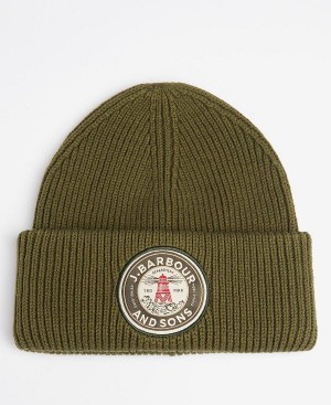 Barbour Dunford Beanie πρασινο | BABO89055