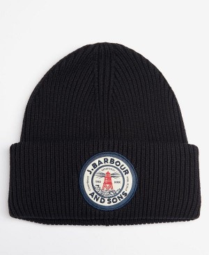 Barbour Dunford Beanie σκουρο μπλε | BABO89056