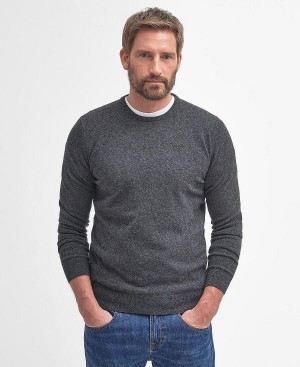 Barbour Essential Crew Neck Sweatshirt γκρι | BABO88535