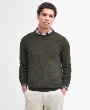 Barbour Essential Crew Neck Sweatshirt γκρι | BABO88546