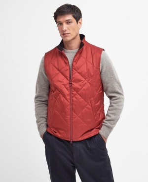 Barbour Finn Gilet σκούρο κοκκινα | BABO87577