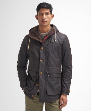 Barbour Game Waxed Parka Ελιά | BABO87253