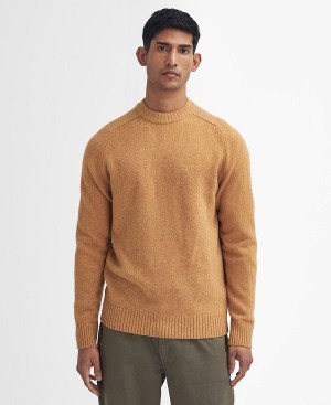 Barbour Grangetown Crew Neck Jumper κίτρινα | BABO88639
