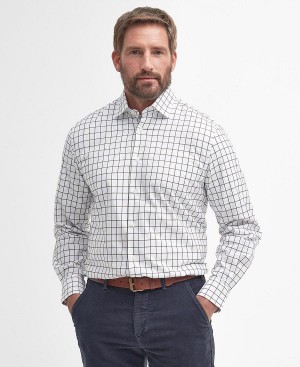 Barbour Hanstead Country Active Long-sleeved Shirt Ελιά | BABO87643