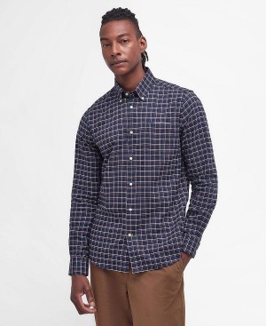 Barbour Harthorpe Tailored Shirt σκουρο μπλε | BABO87671