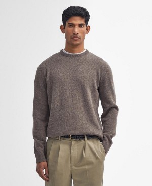 Barbour Holden Crew Neck Jumper πρασινο | BABO88648