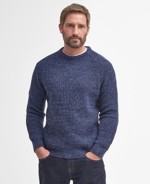 Barbour Horseford Crew Neck Jumper Ελιά | BABO88558