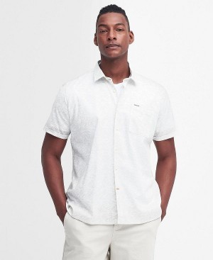 Barbour Horsehill Regular Short-sleeved Shirt ασπρα | BABO87771