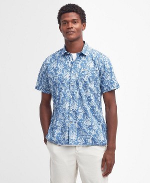 Barbour Ives Regular Shirt μπλε | BABO87761