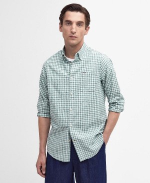 Barbour Kanehill Tailored Shirt πρασινο | BABO87689