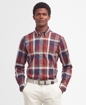 Barbour Kidd Tailored Shirt βαθυ μπλε | BABO87763