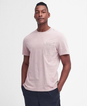 Barbour Liverton T-shirt ροζ | BABO88356