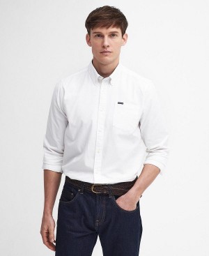 Barbour Marsden Tailored Long-sleeved Shirt ασπρα | BABO87920