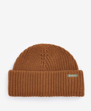 Barbour Mosely Fisherman Beanie πορτοκαλι | BABO89050