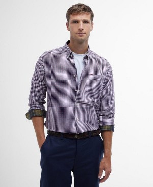 Barbour Padshaw Tailored Shirt κοκκινα | BABO87817