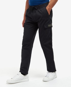 Barbour Penton Cargo Trousers μαυρα | BABO88737