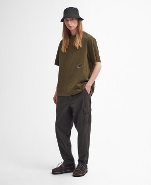 Barbour Portland Ripstop Cargo Trousers μαυρα | BABO88834