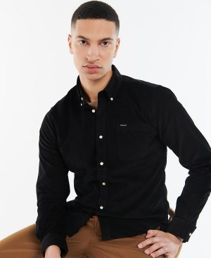 Barbour Ramsey Tailored Fit Shirt μαυρα | BABO87800