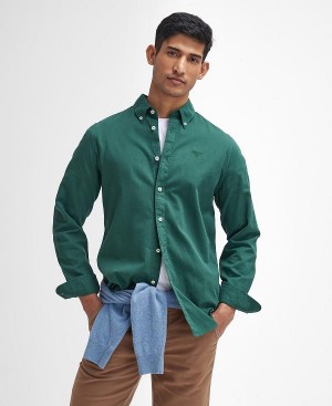 Barbour Romley Tailored Long-sleeved Shirt πρασινο | BABO87933