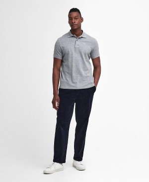 Barbour Stretch Cord Relaxed Trousers σκουρο μπλε | BABO88814