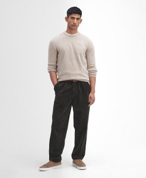 Barbour Stretch Cord Relaxed Trousers πρασινο | BABO88821