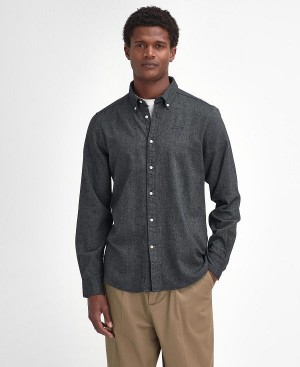 Barbour Tainsbury Tailored Long Sleeved Shirt γκρι | BABO87865