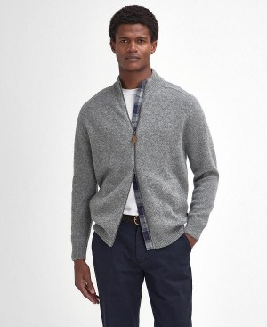 Barbour Talder Zip-up Jumper γκρι | BABO88687
