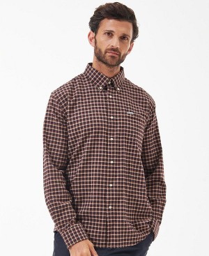 Barbour Tanlaw Regular Fit Shirt κοκκινα | BABO87913