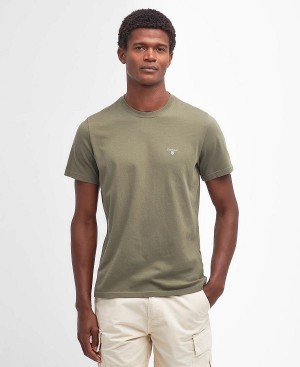 Barbour Tartan Sports T-shirt πρασινο | BABO88311
