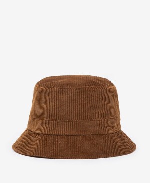 Barbour Tolsta Cord Bucket Hat καφε | BABO89075