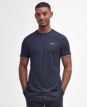 Barbour Torque Tipped T-shirt σκουρο μπλε | BABO88334
