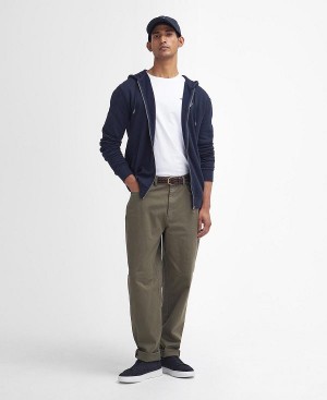 Barbour Washed Stretch Regular Trousers πρασινο | BABO88829
