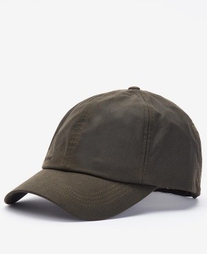 Barbour Wax Sports Cap σκουρο μπλε σκούρο καφε | BABO88969