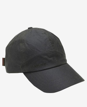 Barbour Wax Sports Cap σκουρο μπλε σκούρο καφε | BABO89069