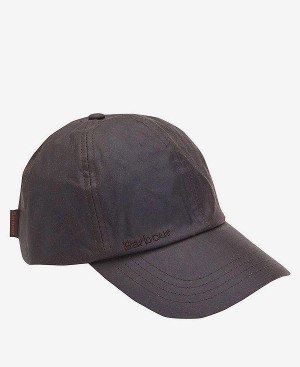 Barbour Wax Sports Cap σκουρο μπλε σκούρο καφε | BABO89071
