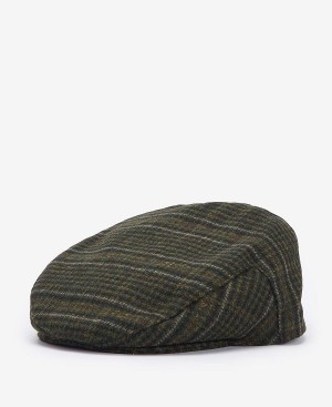 Barbour Wilkin Flat Cap Ελιά | BABO89017