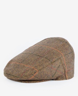 Barbour Wilkin Flat Cap καφε | BABO89018